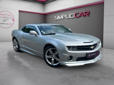 Chevrolet camaro coupe v8 6.2 405ch a / garantie 12 mois / caméra de recul / siège chauffant / cuir étendu occasion ...