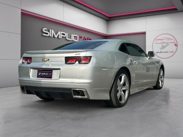 Chevrolet camaro coupe v8 6.2 405ch a / garantie 12 mois / caméra de recul / siège chauffant / cuir étendu occasion ...