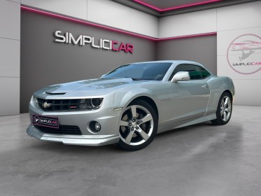 Chevrolet camaro coupe v8 6.2 405ch a / garantie 12 mois / caméra de recul / siège chauffant / cuir étendu occasion ...
