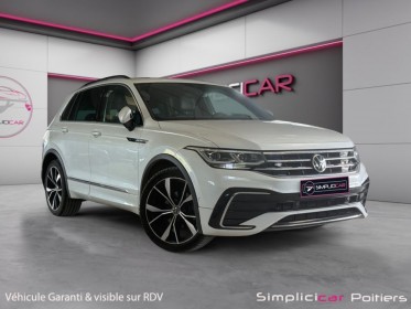 Volkswagen tiguan 2.0 tdi 150ch dsg7 4motion r-line/oryx nacré/ jantes misano 20/ toit ouvrant/garantie 12 mois occasion...