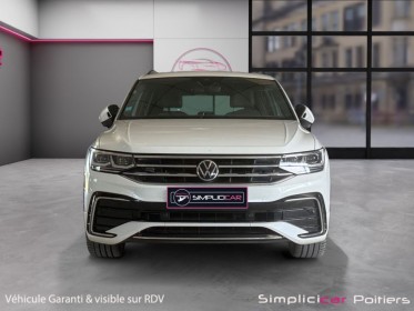 Volkswagen tiguan 2.0 tdi 150ch dsg7 4motion r-line/oryx nacré/ jantes misano 20/ toit ouvrant/garantie 12 mois occasion...