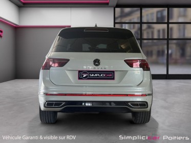 Volkswagen tiguan 2.0 tdi 150ch dsg7 4motion r-line/oryx nacré/ jantes misano 20/ toit ouvrant/garantie 12 mois occasion...