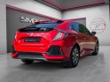 Honda civic 2018 1.0 i-vtec 126 elegance // garantie 12 mois / sièges chauffants / très bon état! occasion  simplicicar...