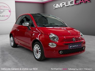 Fiat 500 1.0 l  dolce vita edition red occasion simplicicar magny-en-vexin simplicicar simplicibike france