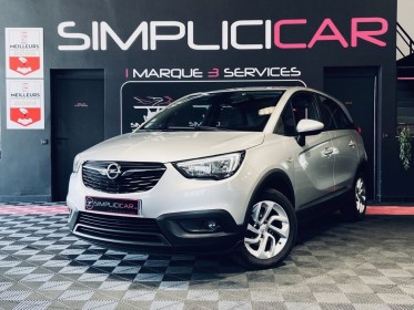 Opel crossland x 1.6 turbo d 99 ch ecotec edition - garantie 12 mois occasion  simplicicar aix les bains simplicicar...