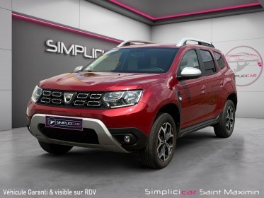 Dacia duster blue dci 115 4x2 prestige / distribution À jour occasion simplicicar st-maximin simplicicar simplicibike france