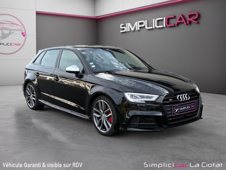 Audi s3 sportback 2.0 tfsi 310 s tronic 7 quattro occasion simplicicar la ciotat simplicicar simplicibike france Audi s3 sportback 2.0 tfsi 310 s tronic 7 quattro occasion simplicicar la ciotat simplicicar simplicibike france