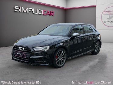 Audi s3 sportback 2.0 tfsi 310 s tronic 7 quattro occasion simplicicar la ciotat simplicicar simplicibike france