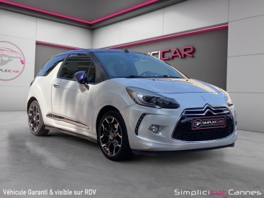 Citroen ds3 thp 155 sport chic occasion cannes (06) simplicicar simplicibike france