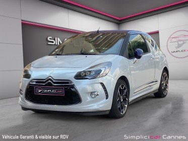 Citroen ds3 thp 155 sport chic occasion cannes (06) simplicicar simplicibike france
