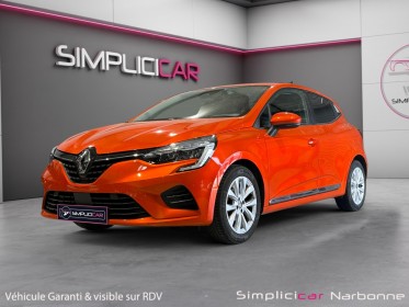 Renault clio v sce 65  zen carplay clim radar ar boitier éthanol homologué garantie 12 mois occasion simplicicar narbonne...