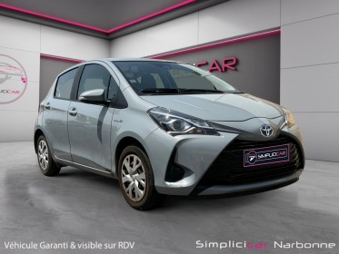 Toyota yaris  my19 hybride 100h france faible kilométrage 1ère main clim auto bizone garantie 12mois occasion simplicicar...