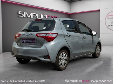 Toyota yaris  my19 hybride 100h france faible kilométrage 1ère main clim auto bizone garantie 12mois occasion simplicicar...