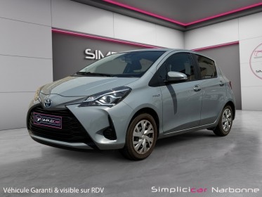 Toyota yaris  my19 hybride 100h france faible kilométrage 1ère main clim auto bizone garantie 12mois occasion simplicicar...