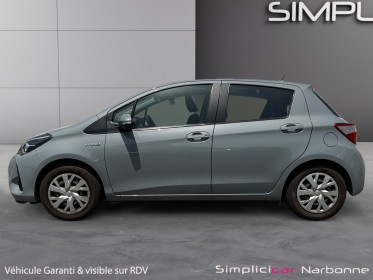 Toyota yaris  my19 hybride 100h france faible kilométrage 1ère main clim auto bizone garantie 12mois occasion simplicicar...