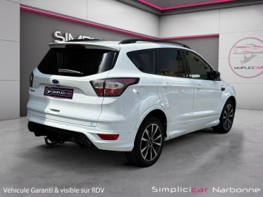 Ford kuga 2.0 tdci 150 ss bvm6  st-line toit ouvrant keyless garantie 12 mois occasion simplicicar narbonne simplicicar...