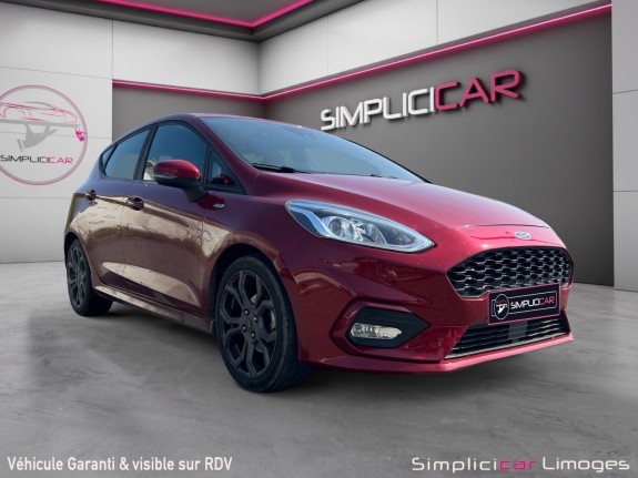 Ford fiesta 1.0 ecoboost 95 ch ss bvm6 st-line occasion simplicicar limoges  simplicicar simplicibike france