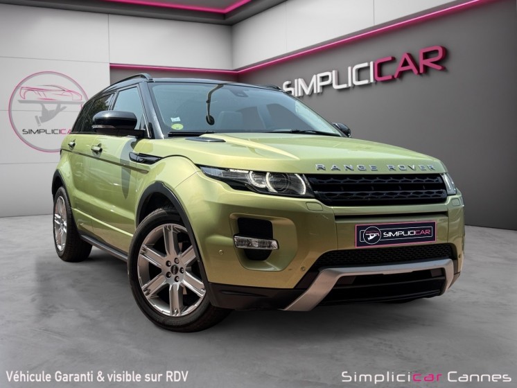 Land rover range rover evoque sd4 2.2 190ch occasion cannes (06) simplicicar simplicibike france Land rover range rover evoque sd4 2.2 190ch occasion cannes (06) simplicicar simplicibike france