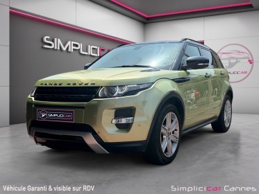 Land rover range rover evoque sd4 2.2 190ch occasion cannes (06) simplicicar simplicibike france