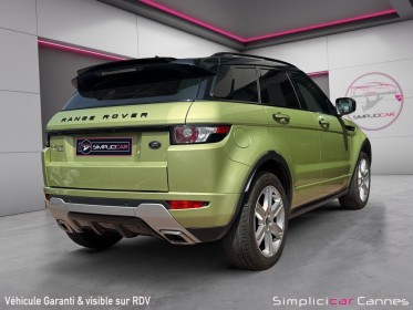 Land rover range rover evoque sd4 2.2 190ch occasion cannes (06) simplicicar simplicibike france
