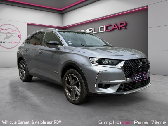 Ds ds7 crossback puretech 225 eat8 grand chic/ garantie 12 mois occasion paris 17ème (75)(porte maillot) simplicicar...