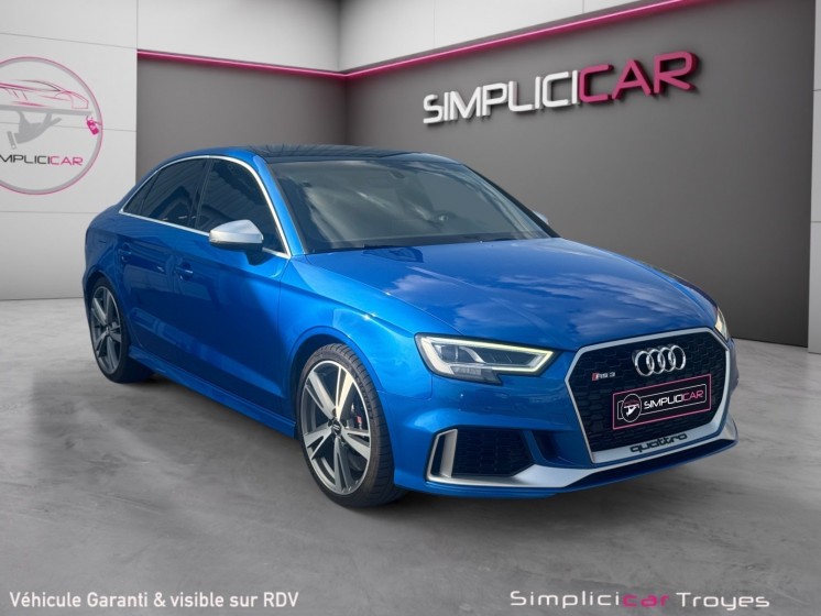 Audi rs3 berline 2.5 tfsi 400 s tronic 7 quattro occasion troyes simplicicar simplicibike france Audi rs3 berline 2.5 tfsi 400 s tronic 7 quattro occasion troyes simplicicar simplicibike france