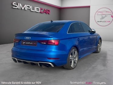 Audi rs3 berline 2.5 tfsi 400 s tronic 7 quattro occasion troyes simplicicar simplicibike france