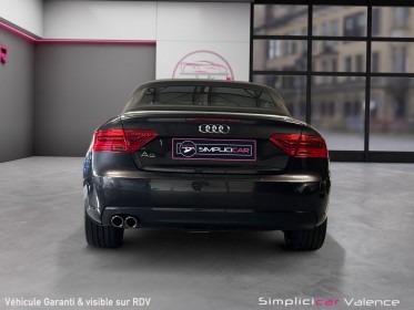 Audi a5 cabriolet 2.0 tdi 177 avus / entretient complet audi  garantie 12 mois occasion simplicicar valence - ksv ...