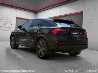Audi q3 sportback 35 tdi 150 ch s tronic 7 s line black edition caméra de recul carplay garantie 12 mois occasion...