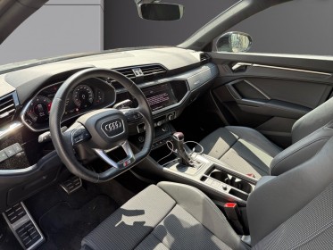 Audi q3 sportback 35 tdi 150 ch s tronic 7 s line black edition caméra de recul carplay garantie 12 mois occasion...