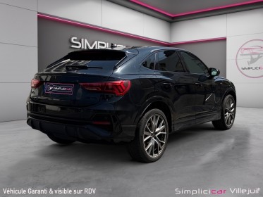 Audi q3 sportback 35 tdi 150 ch s tronic 7 s line black edition caméra de recul carplay garantie 12 mois occasion...