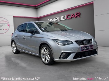 Seat ibiza 1.0 ecotsi 115 ch s/s dsg7 fr, caméra de recul, sièges chauffants, entretien seat, garantie 12 mois occasion...