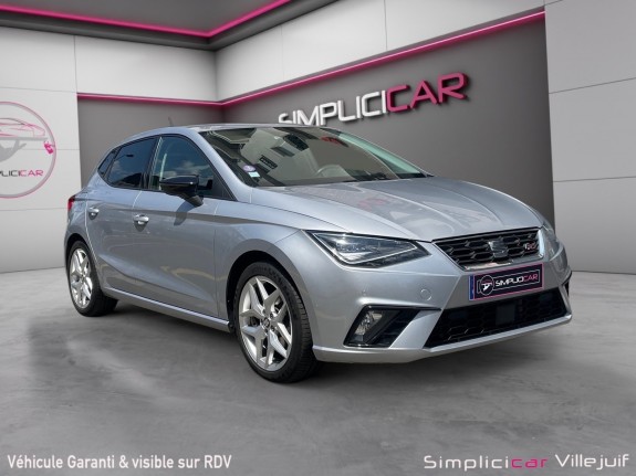 Seat ibiza 1.0 ecotsi 115 ch s/s dsg7 fr, caméra de recul, sièges chauffants, entretien seat, garantie 12 mois occasion...