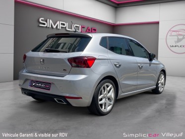 Seat ibiza 1.0 ecotsi 115 ch s/s dsg7 fr, caméra de recul, sièges chauffants, entretien seat, garantie 12 mois occasion...
