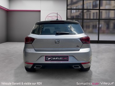 Seat ibiza 1.0 ecotsi 115 ch s/s dsg7 fr, caméra de recul, sièges chauffants, entretien seat, garantie 12 mois occasion...