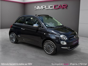 Fiat 500c serie 3 1.2 8v 69 ch lounge/ cabriolet/ bluetooth/ usb / garantie 12 mois occasion paris 17ème (75)(porte maillot)...