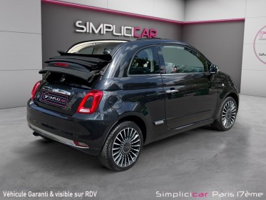 Fiat 500c serie 3 1.2 8v 69 ch lounge/ cabriolet/ bluetooth/ usb / garantie 12 mois occasion paris 17ème (75)(porte maillot)...