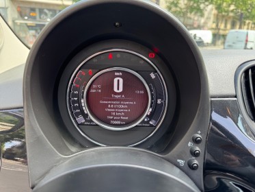 Fiat 500c serie 3 1.2 8v 69 ch lounge/ cabriolet/ bluetooth/ usb / garantie 12 mois occasion paris 17ème (75)(porte maillot)...