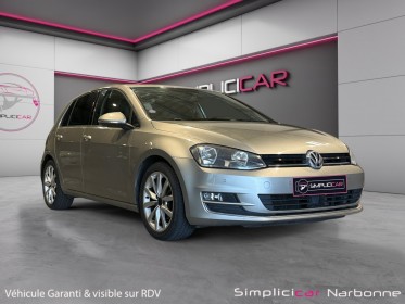 Volkswagen golf 1.4 tsi 140 act bluemotion technology carat dsg7 régulateur adaptatif clim start and  stop garantie 12 mois...