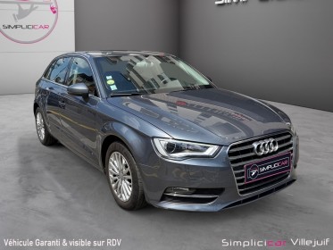 Audi a3 sportback 1.6 tdi 110 ambiente radar de recul, clim auto, sièges cuir, full entretien audi, garantie 12 mois...