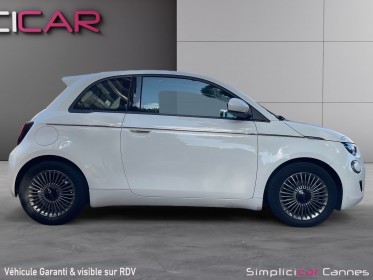 Fiat 500 nouvelle e 118 ch icône toit panoramique occasion cannes (06) simplicicar simplicibike france