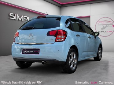 Citroen c3 c3 vti 120ch exclusive occasion cannes (06) simplicicar simplicibike france