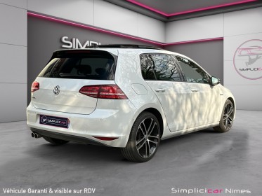 Volkswagen golf 7 gtd 2.0 tdi 184 dsg6 - toit ouvrant - caméra - acc - dcc - xénon - garantie 12 mois occasion simplicicar...