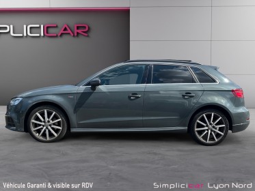 Audi a3 sportback 2.0 tdi 184 - s-line -  stronic -  quattro - toit ouvrant - carplay -  bang olufsen occasion simplicicar...