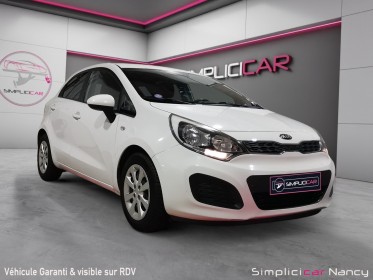 Kia rio 1.2l 85ch finition style / france / garantie 12 mois occasion simplicicar nancy simplicicar simplicibike france