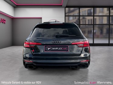 Audi rs4 avant v6 2.9 tfsi 450 ch tiptronic 8 occasion simplicicar rennes simplicicar simplicibike france
