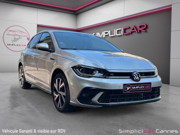 Volkswagen polo 1.0 tsi 110 ss dsg7 r-line occasion cannes (06) simplicicar simplicibike france