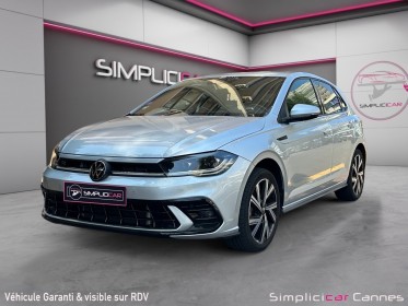Volkswagen polo 1.0 tsi 110 ss dsg7 r-line occasion cannes (06) simplicicar simplicibike france