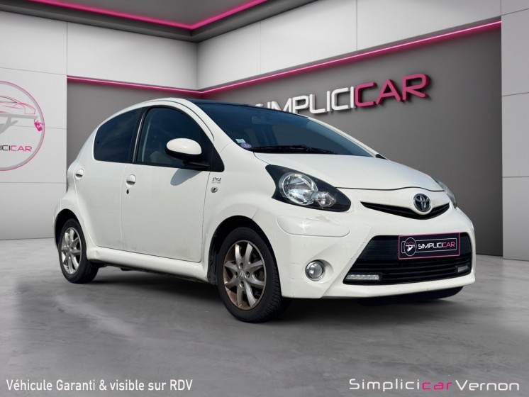 Toyota aygo mc2 2014 1.0 vvt-i style edition garantie 12 mois occasion simplicicar vernon simplicicar simplicibike france Toyota aygo mc2 2014 1.0 vvt-i style edition garantie 12 mois occasion simplicicar vernon simplicicar simplicibike france