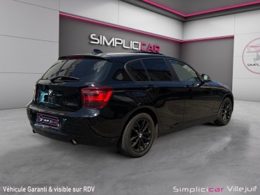 Bmw serie 1 f20 118i 170 ch sport a toit ouvrant sièges chauffants garantie 12 mois occasion simplicicar villejuif ...